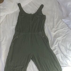 Venus green romper/jumpsuit
